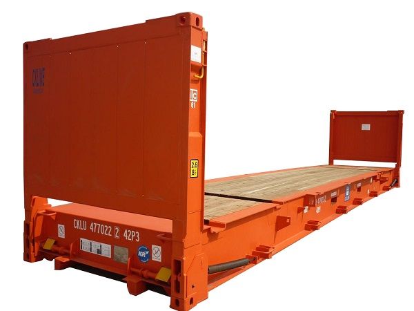 Tandemloc Container Moving Cart, 20ft x 40,000lbs