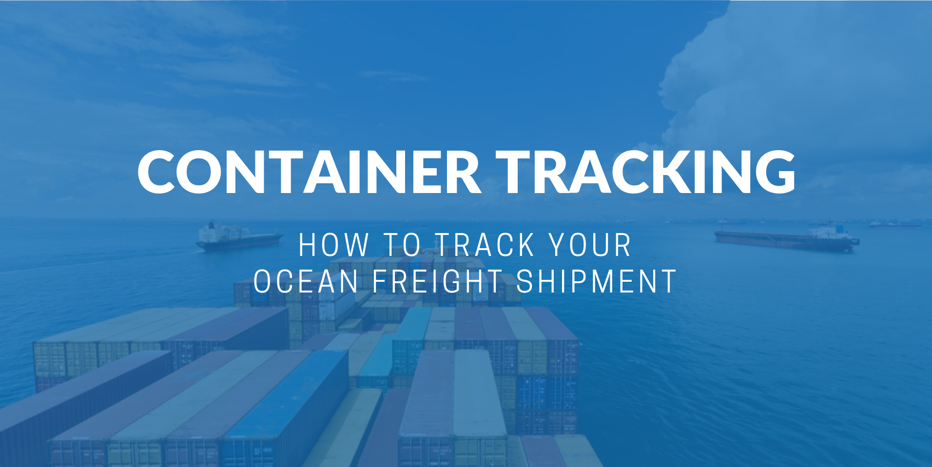 Search Container & Ocean Freight Tracking System